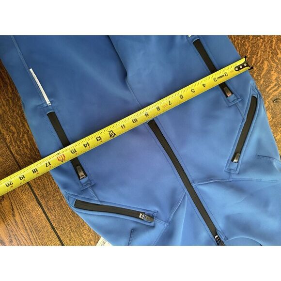 FP Movement Women's Powder Vixen Softshell Bibs Light Cobalt NWT Medium - Picture 9 of 10